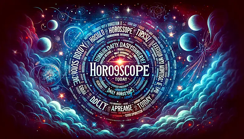 Horoscope Keywords Starry Background