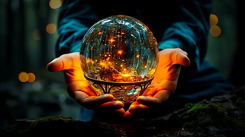 mystical crystal ball
